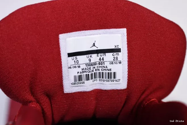 EyeCatching Gym 12 780 Air 130690-601 Jordan Gym Red Red-Black 0810